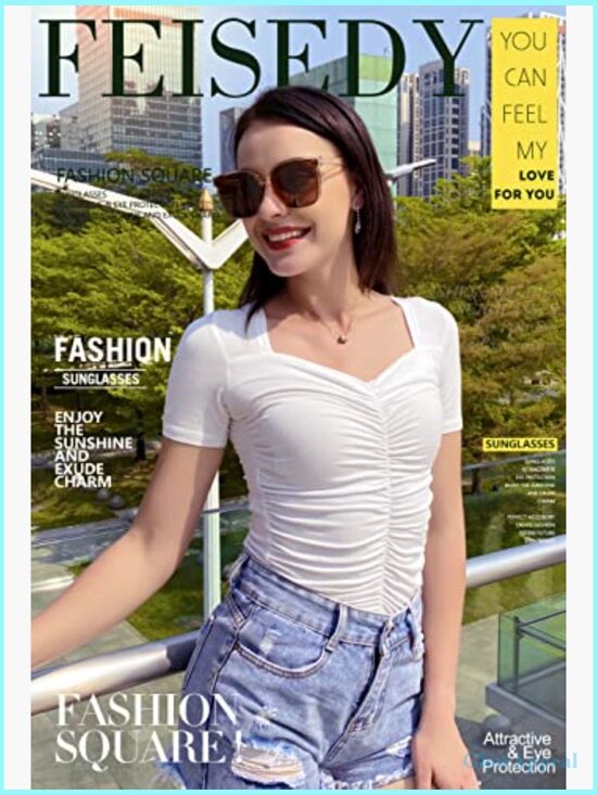 Oversized Polarized Square Sunglasses UV400 Protection outdoor daily main image 4